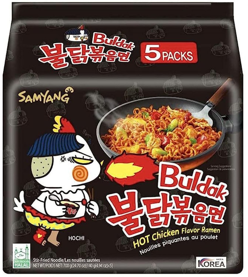 Samyang hot chicken ramen buldak Instant Noodles Non-vegetarian Price in  India - Buy Samyang hot chicken ramen buldak Instant Noodles Non-vegetarian  online at