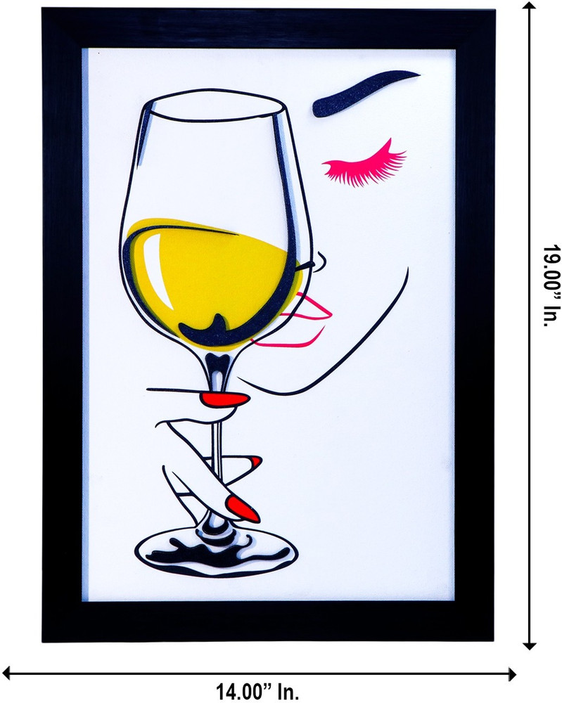 Wine glass hanging hotsell frames