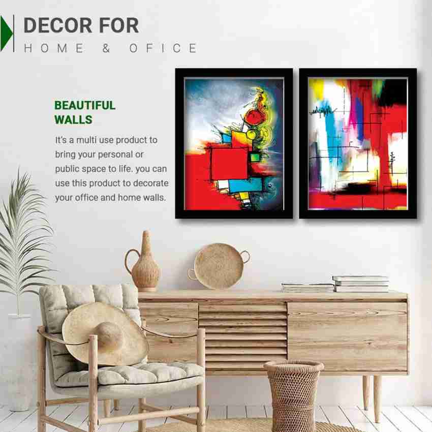 Abstract Wall Art for Living Room: Modern Art Paintings for Home Decor –  Kotart