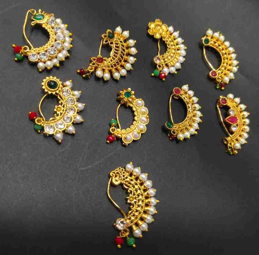 Gold mukkera designs top