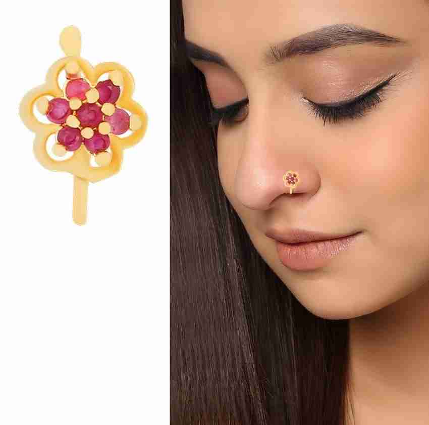 Gold nose pin under 1000 new arrivals