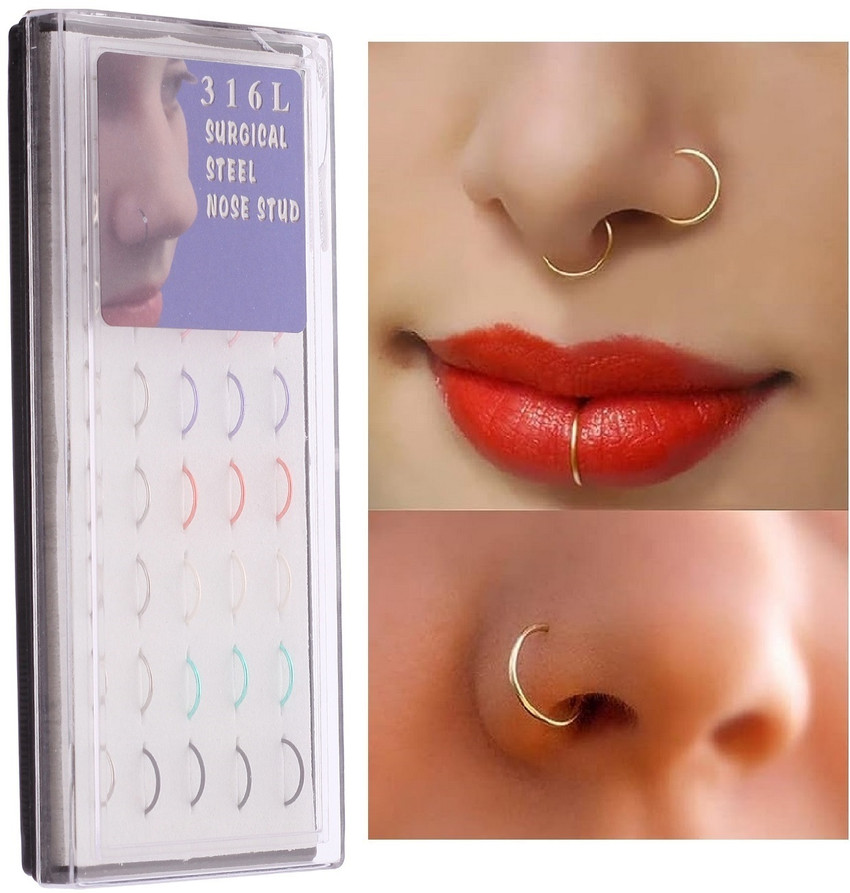 Nose ring metal types hotsell