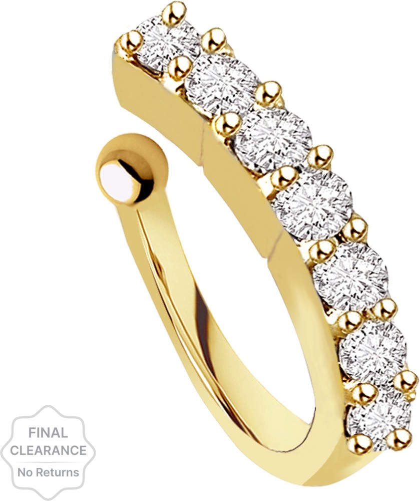 Buy Tanishq 22 kt Gold Nose Ring Online At Best Price @ Tata CLiQ