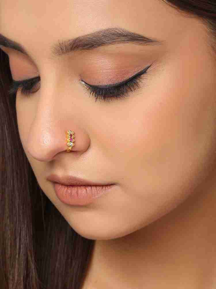 Small indian 2024 nose ring