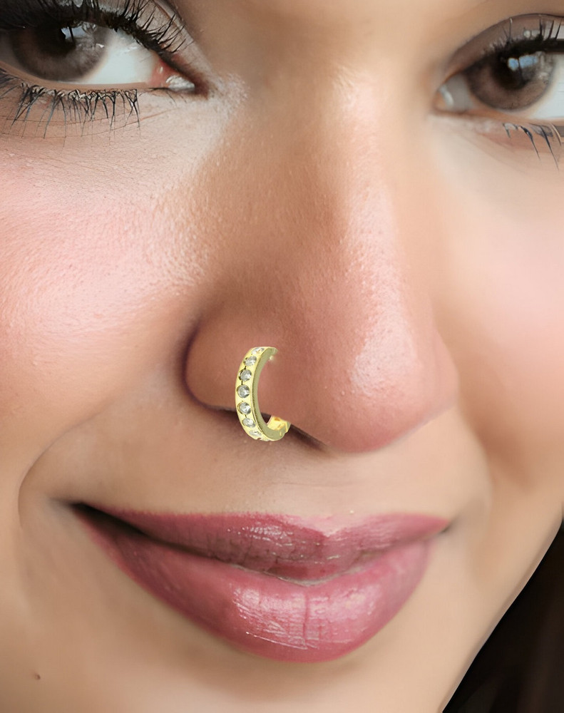 Gold nose ring flipkart hotsell