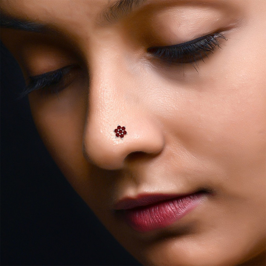 Platinum nose studs shop
