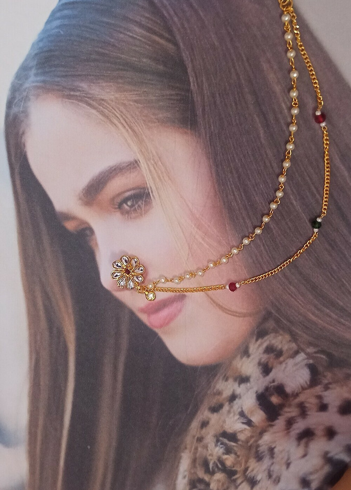 Marwadi style nose on sale ring