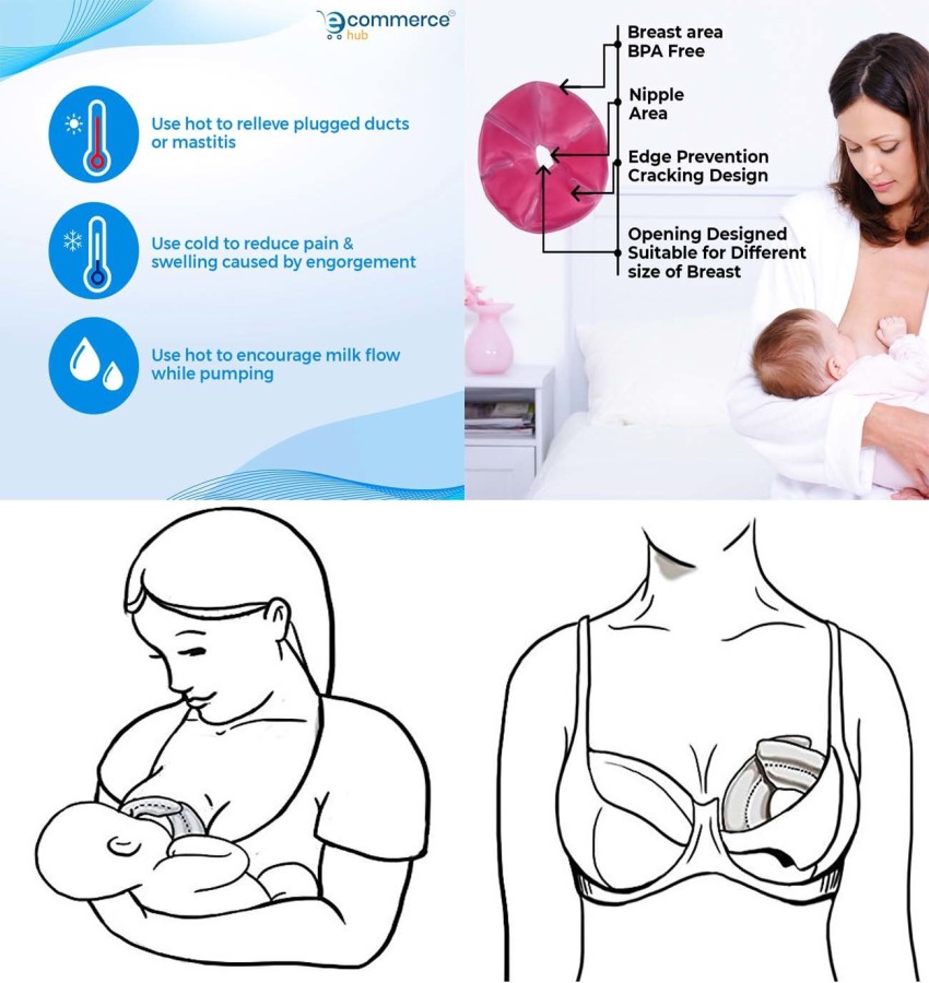 Breast Therapy Pad, , Hot & Cold Relieves Pain For Mothers