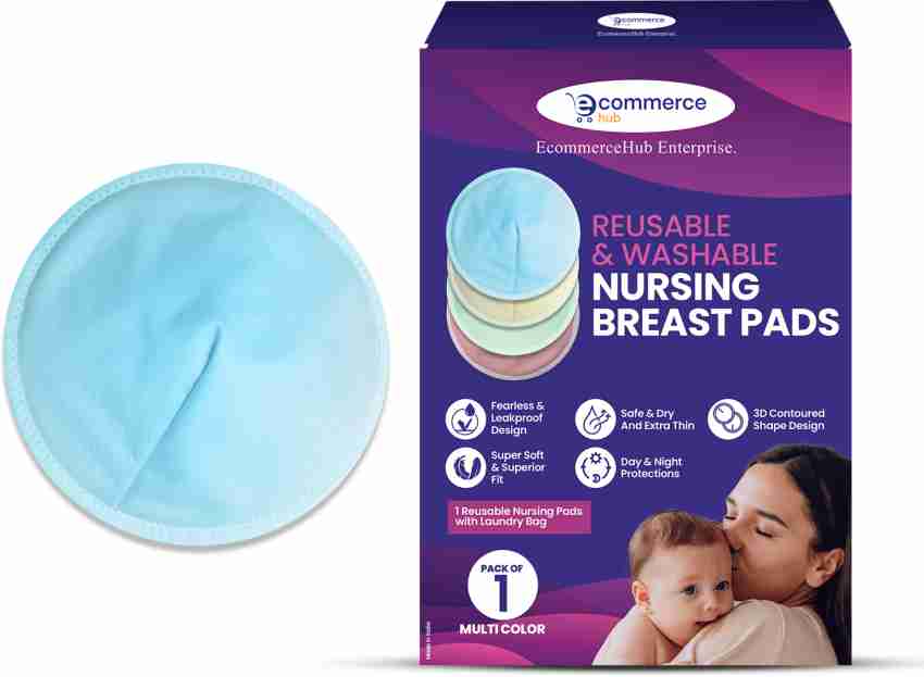 12pcs Organic Washable Breast Soft Pads Reusable Nursing Pads for  Breastfeeding