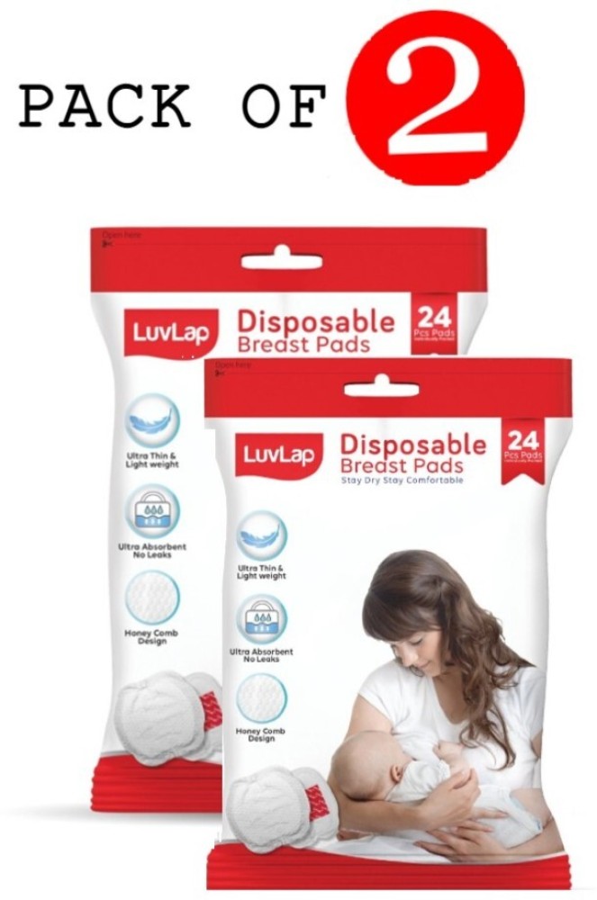 LuvLap Disposable Nursing Breast Pad Price in India - Buy LuvLap