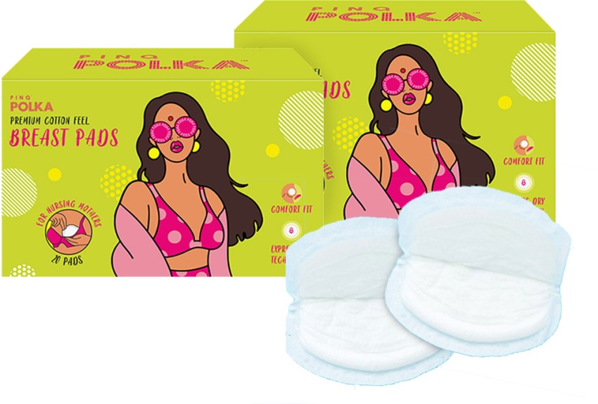 PINQ POLKA Premium Nursing Breast Pads