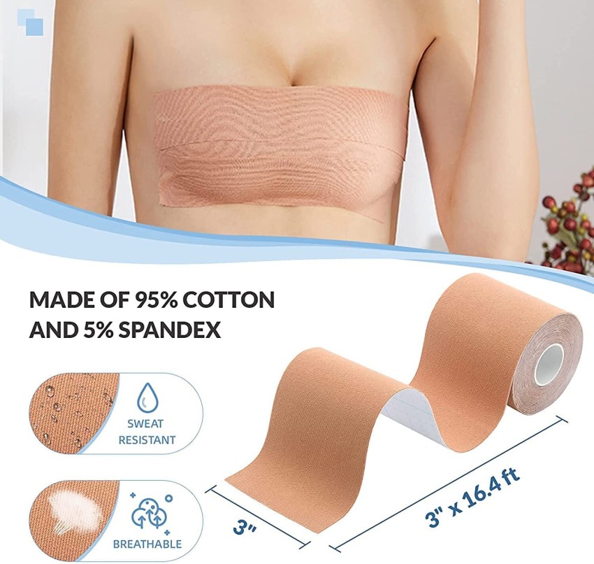 EDICON Boob Tape with 10 Nipple Pasties & 36 Fashion Tape Multipurpose Body  Tape Nursing Breast Pad Price in India - Buy EDICON Boob Tape with 10  Nipple Pasties & 36 Fashion
