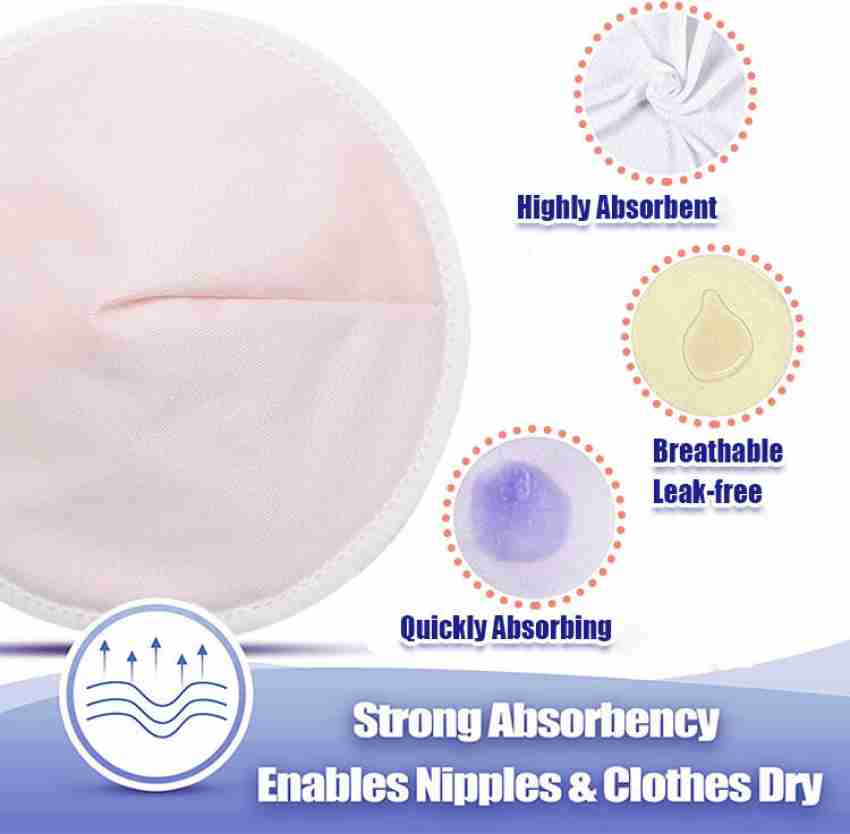 Ecommercehub 3D Contoured Shape Nursing Breastfeeding Pads Nursing