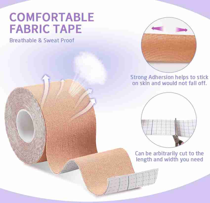 BVM TRADERS Booby Tape for Breast Lift, Bob Tape Cotton Peel and Stick Bra  Petals Nursing Breast Pad Price in India - Buy BVM TRADERS Booby Tape for  Breast Lift, Bob Tape