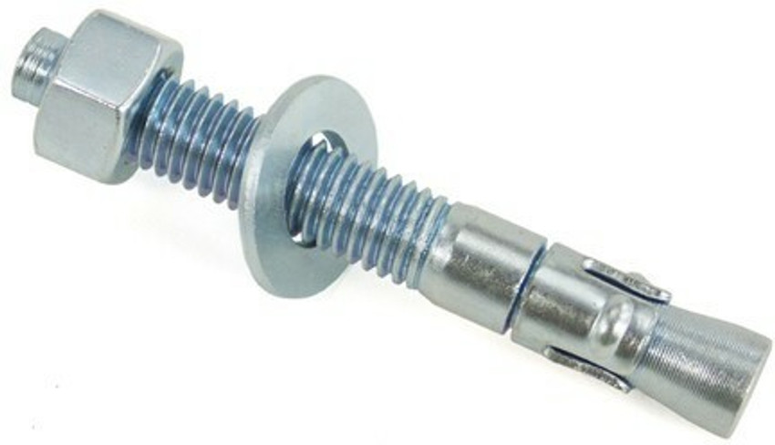 Nagarik Stores Nut Bolt Set 3 inch Wedge Anchor Fastener 10
