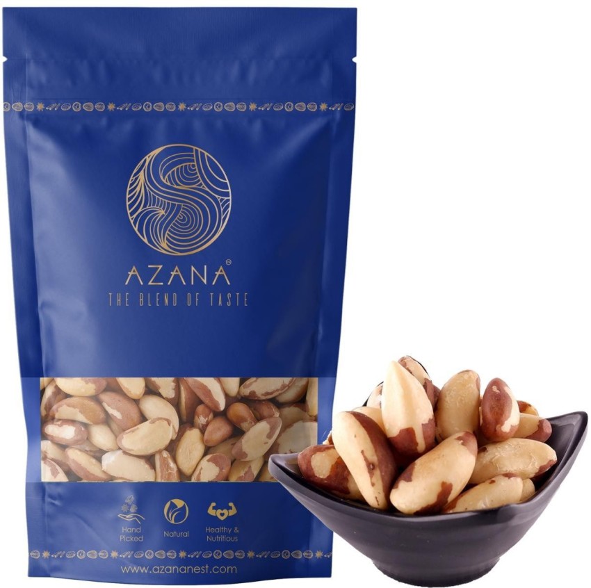 Azana Healthy Exotic Brazil Nuts 100 Grams, Selenium Rich Nutritious Brazilian  Nut Brazil Nuts Price in India - Buy Azana Healthy Exotic Brazil Nuts 100  Grams, Selenium Rich Nutritious Brazilian Nut Brazil