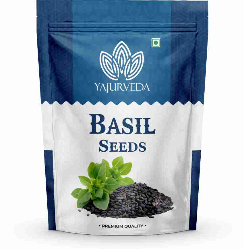 Yajurveda Basil Seeds 250g Tukmaria Seeds with high fibre and