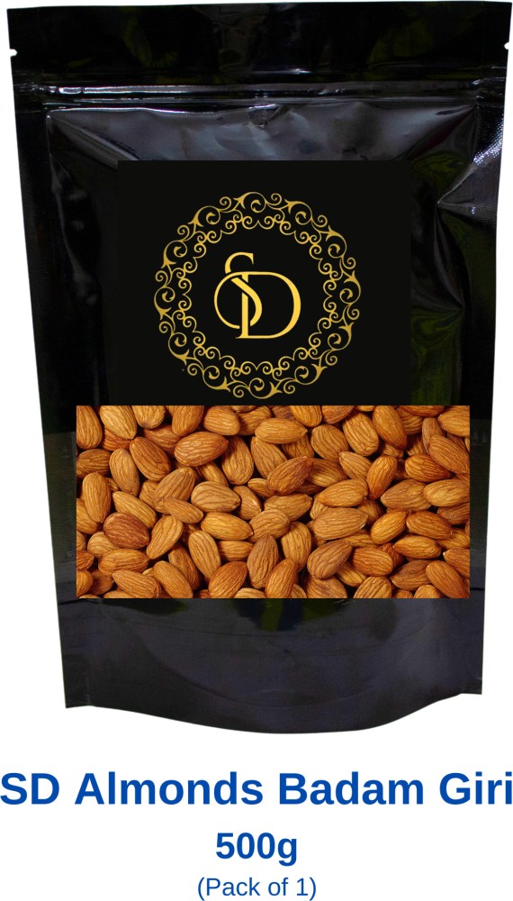 Yogabar California Almonds 1Kg  Badam Giri Nuts & Dry Fruits