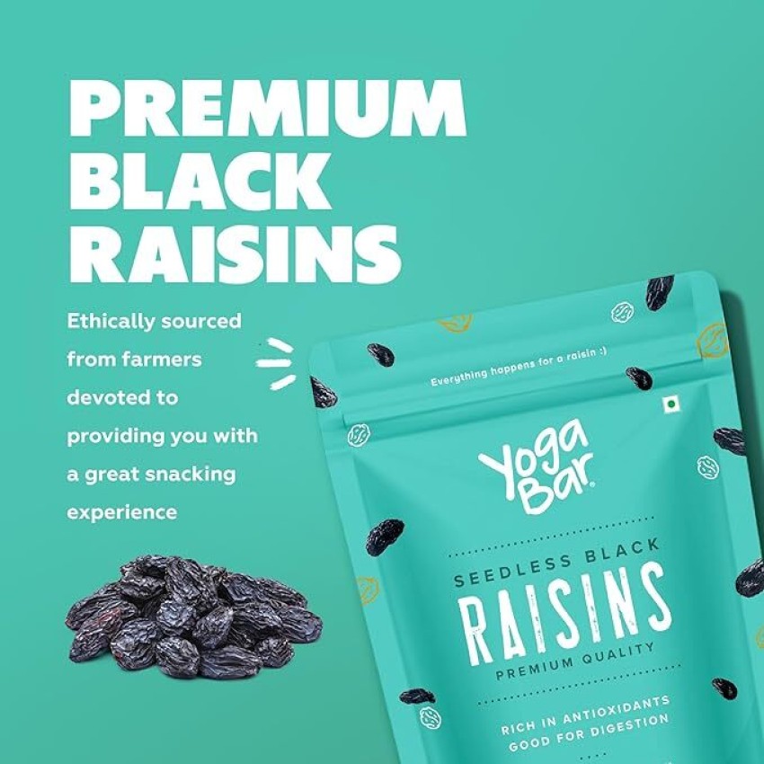 Yogabar Raisins Green 500G Value Pack