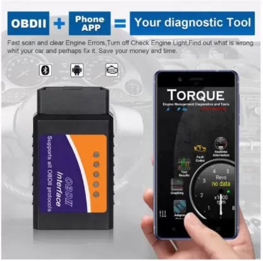 DANLITE TOOLS AND TECHNICIAN ELM327 Bluetooth OBD II V2.1 Wireless OBD2  adapter/Bike Scanner with Software OBD Reader Price in India - Buy DANLITE  TOOLS AND TECHNICIAN ELM327 Bluetooth OBD II V2.1 Wireless