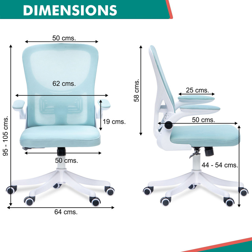 Alex Daisy Flexo Mesh Office Adjustable Arm Chair Price in India Buy Alex Daisy Flexo Mesh Office Adjustable Arm Chair online at Flipkart