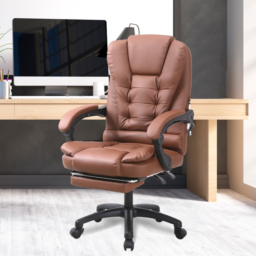 SAVYA HOME Virtue Chair with Armrest, High Comfort Home Chair, Office Chair,  Study chair Leatherette Office Adjustable Arm Chair Price in India - Buy  SAVYA HOME Virtue Chair with Armrest