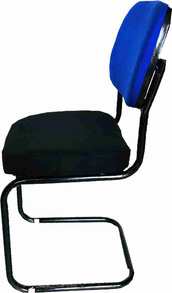 Tarun Office Visitor Study Chair Without arm Rest with Iron Frame