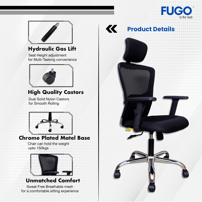 Nice Furniture Adjustable ARMS Office Chair for Computer Work