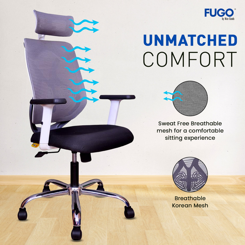 Computer chair top with arms