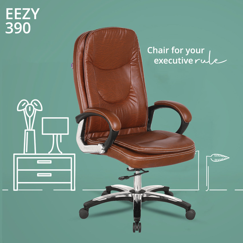 Eezy Executive High BK Perfect Lumber support PP Armrest 360