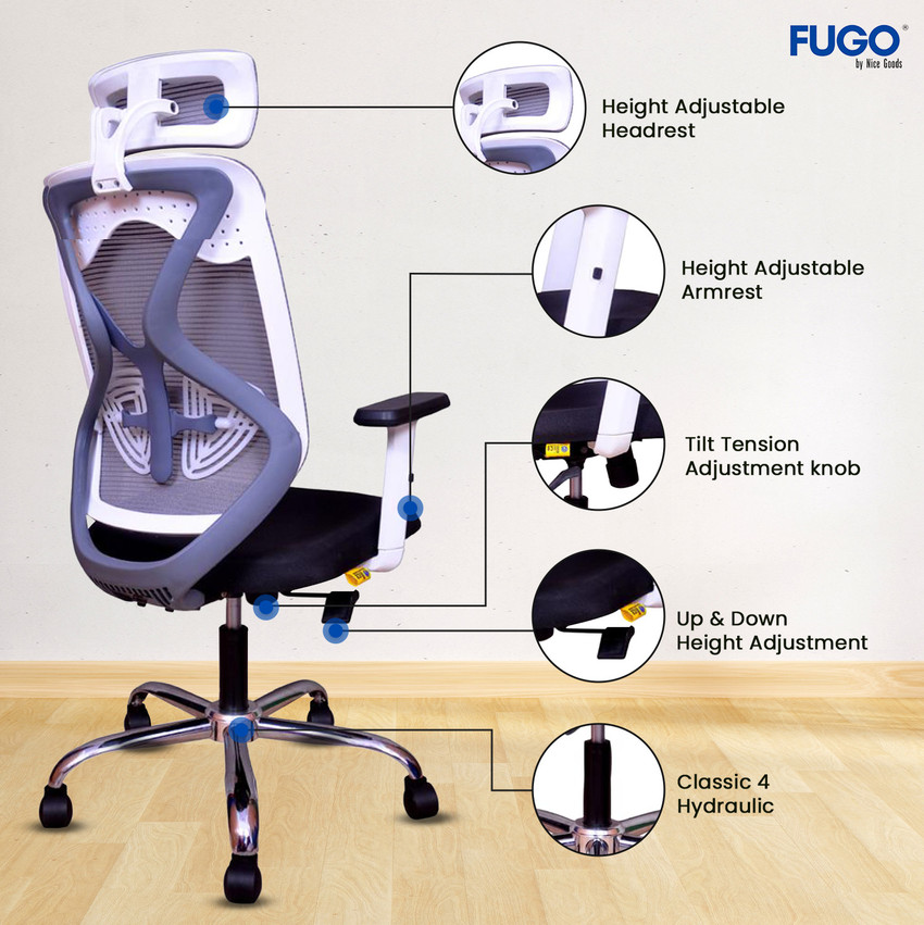 Nice Furniture Adjustable ARMS Office Chair for Computer Work