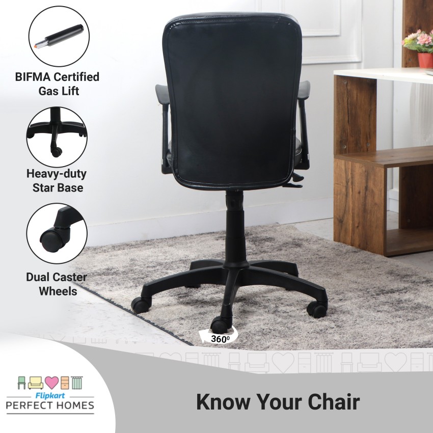 Office chair best sale price flipkart