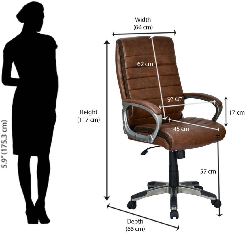 Nilkamal Bold Ergonomic Study Office Swivel Mid Back