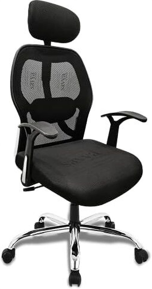 SAVYA HOME APEX Chairs Apollo Chrome Base high Back Office Chair