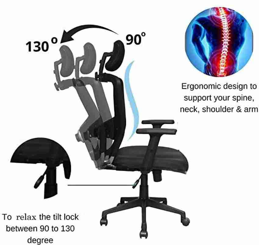 Office chairs with high online back and neck support