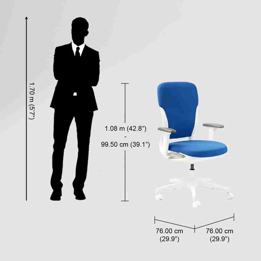 Godrej interio motion discount high back executive chair