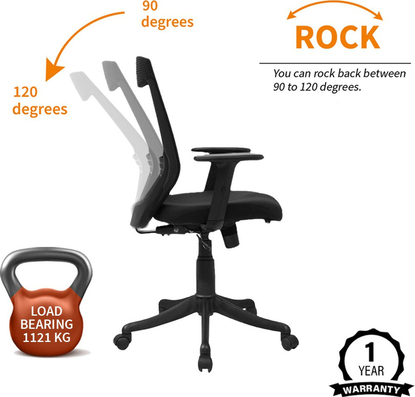 Union Scale Essentials Mesh Back Fabric Task Chair Black, 53 OFF