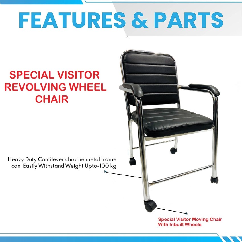 SOMRAJ Office visitor revolving chair headrest attachment heavy duty Sofa  Frame Price in India - Buy SOMRAJ Office visitor revolving chair headrest  attachment heavy duty Sofa Frame online at