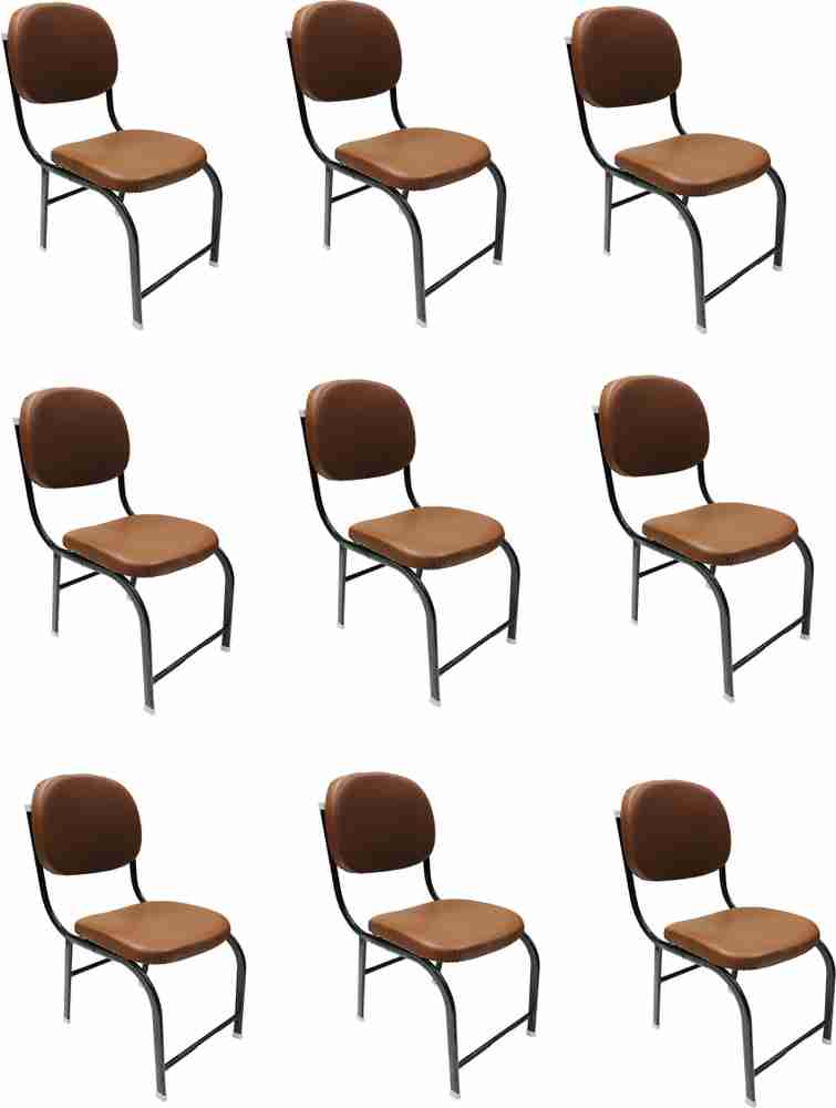Goyal Steel Furniture Industries Contemporary iron Chair for Home Office chair Comfortable Cushion Chair Leatherette Office Visitor Chair Price in India Buy Goyal Steel Furniture Industries Contempora...