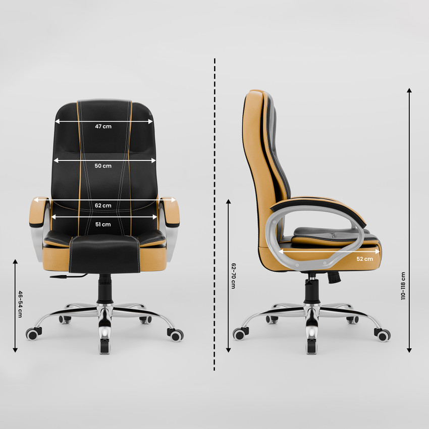 Green soul vienna high clearance back revolving office chair