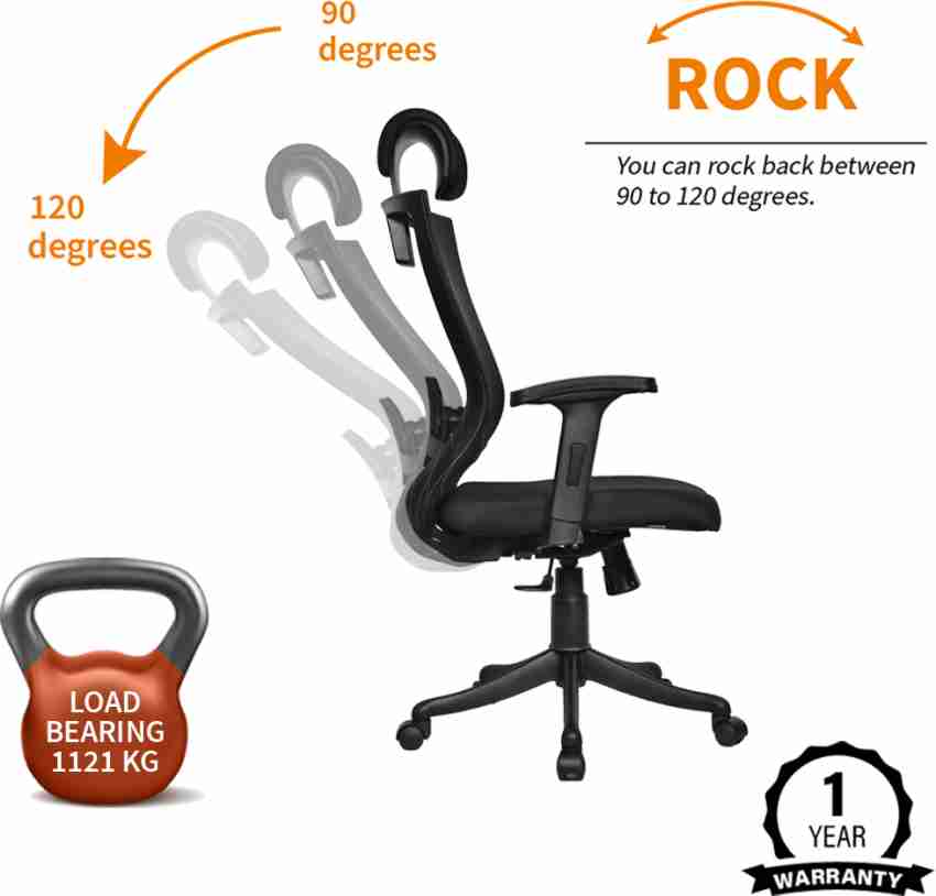 REFICCER Ergonomic Executive Home Office Chairs, High Back India