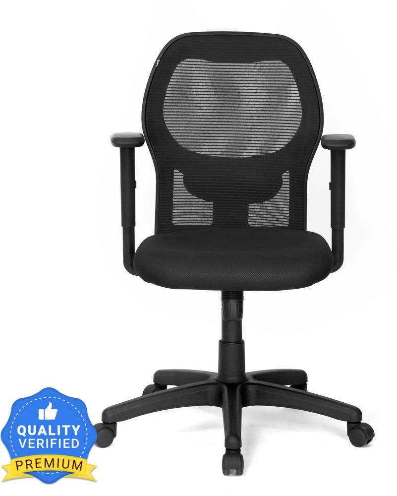 Nilkamal Diva Fabric Office Arm Chair Price in India Buy