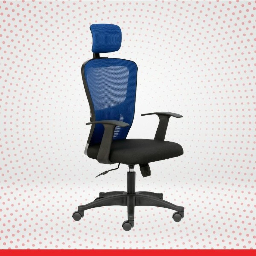 Transteel Fluid-HB-Lite-AN-Blue Leatherette, Mesh Office Adjustable Arm  Chair Price in India - Buy Transteel Fluid-HB-Lite-AN-Blue Leatherette,  Mesh Office Adjustable Arm Chair online at