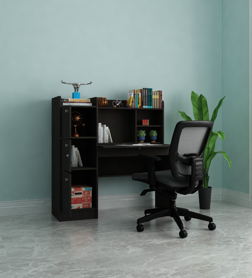 Wooden study table discount and chair flipkart