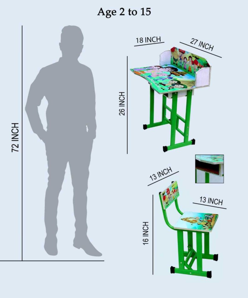 Chhota bheem outlet table chair