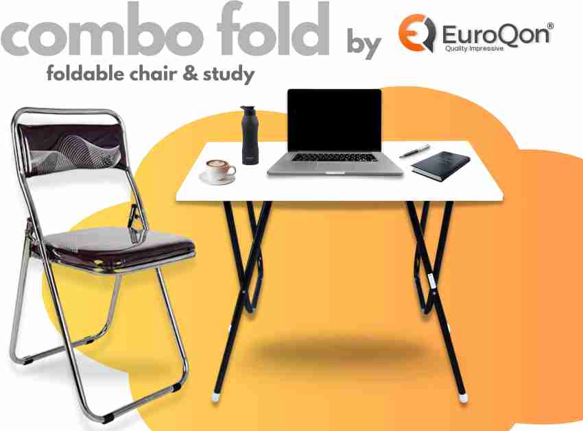 Folding table and chair best sale for study