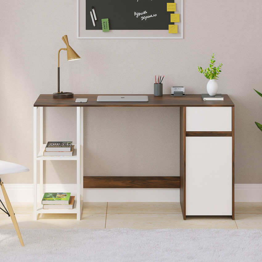 Bluewud study best sale table