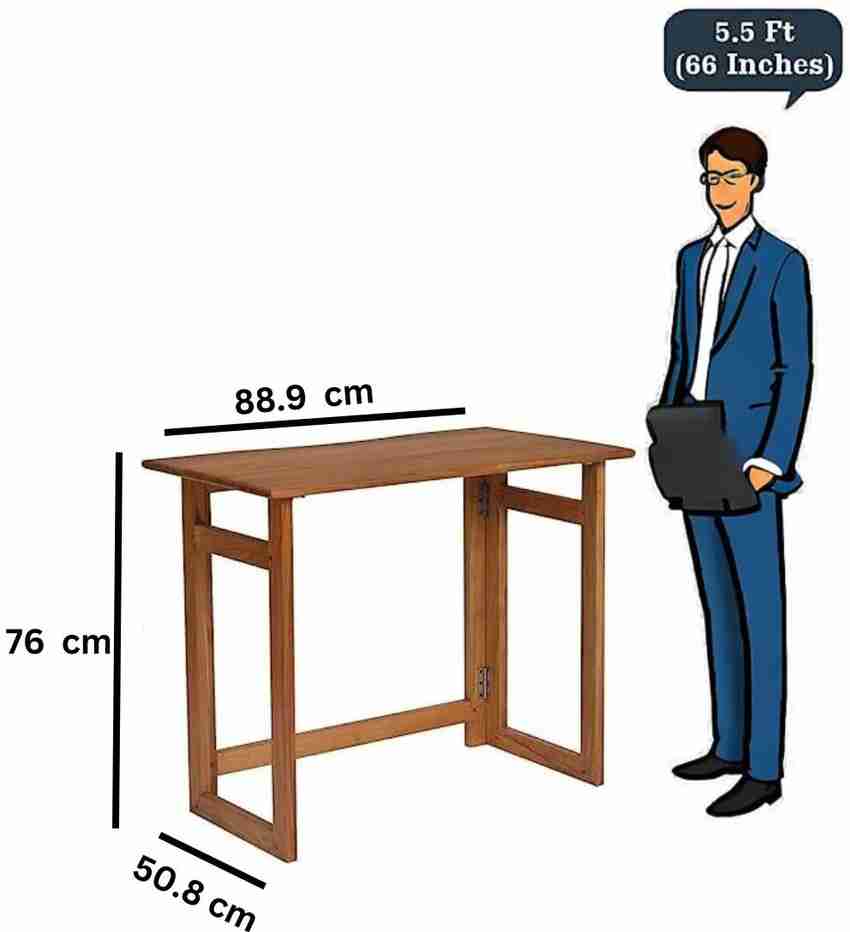 Solid wood foldable study table outlet