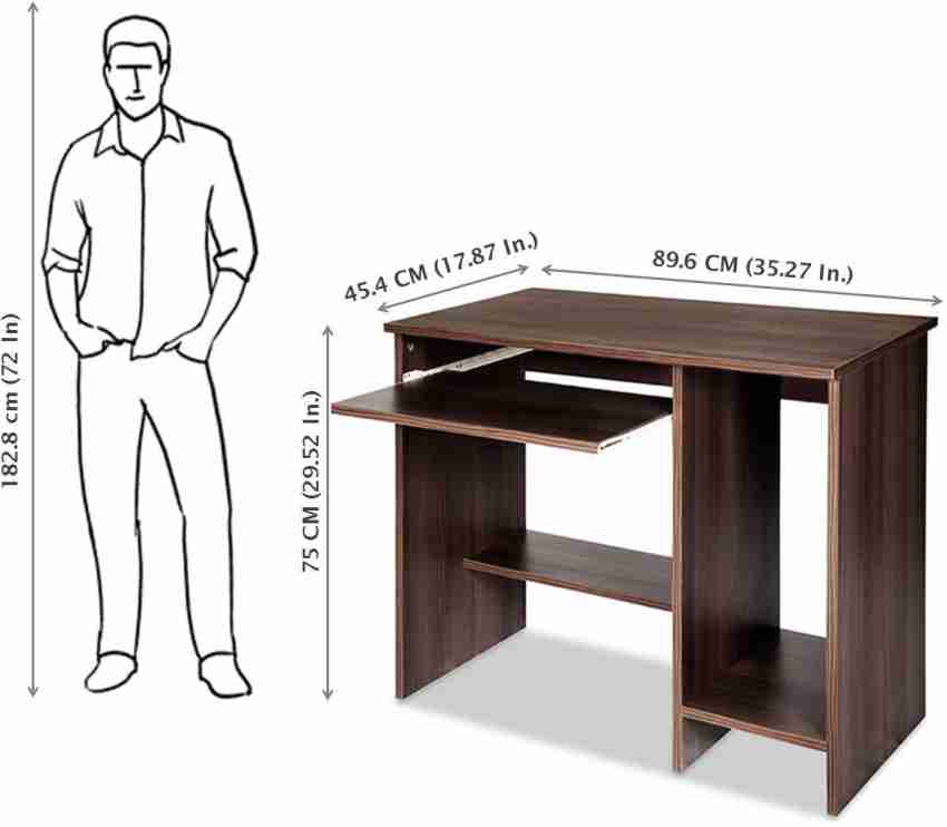 Delite Kom Neo Engineered Wood Computer Desk Price in India - Buy Delite  Kom Neo Engineered Wood Computer Desk online at