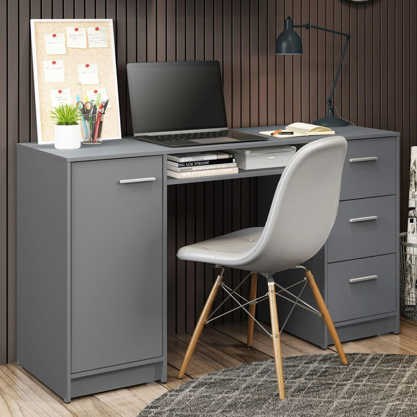 Grey colour study table sales